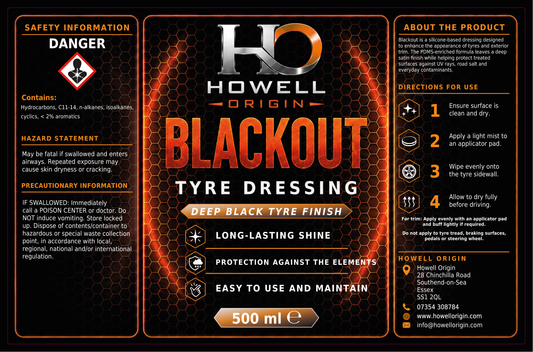 Blackout | Tyre Dressing | 500 ml