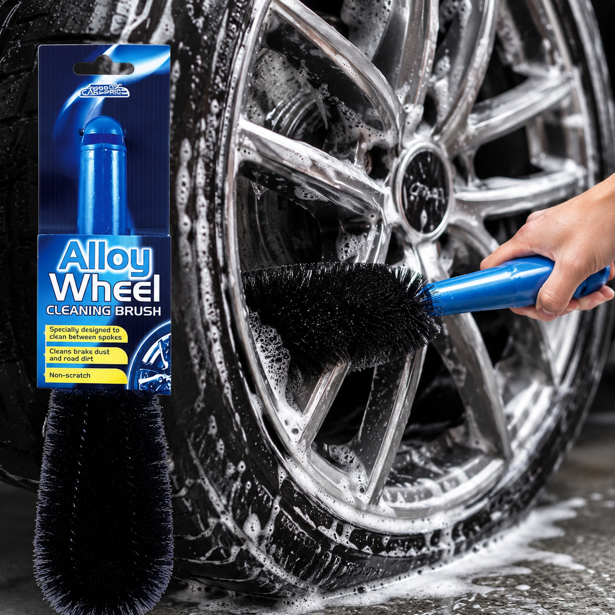 Car Wheel Cleaning Brush