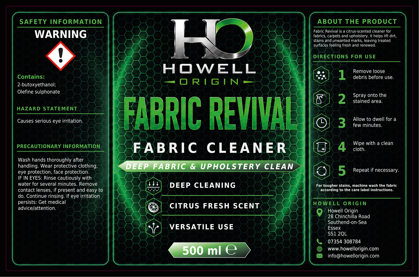 Fabric Revival | Fabric Cleaner | 500 ml