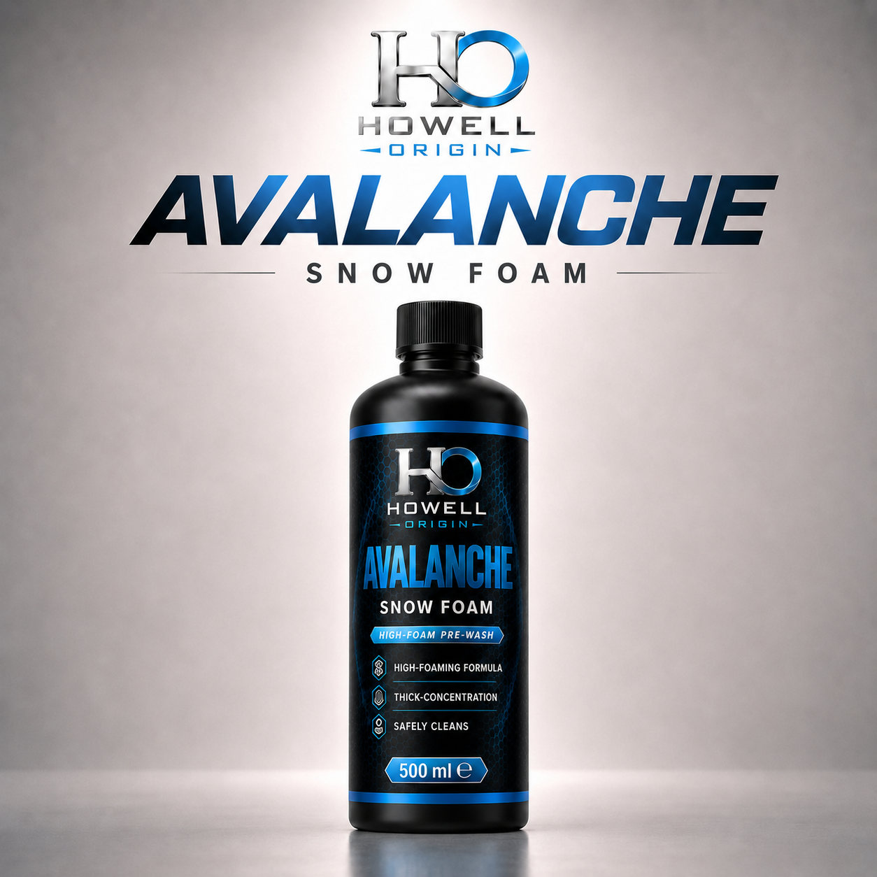Howell Origin Avalanche 500 ml snow foam car pre-wash bottle