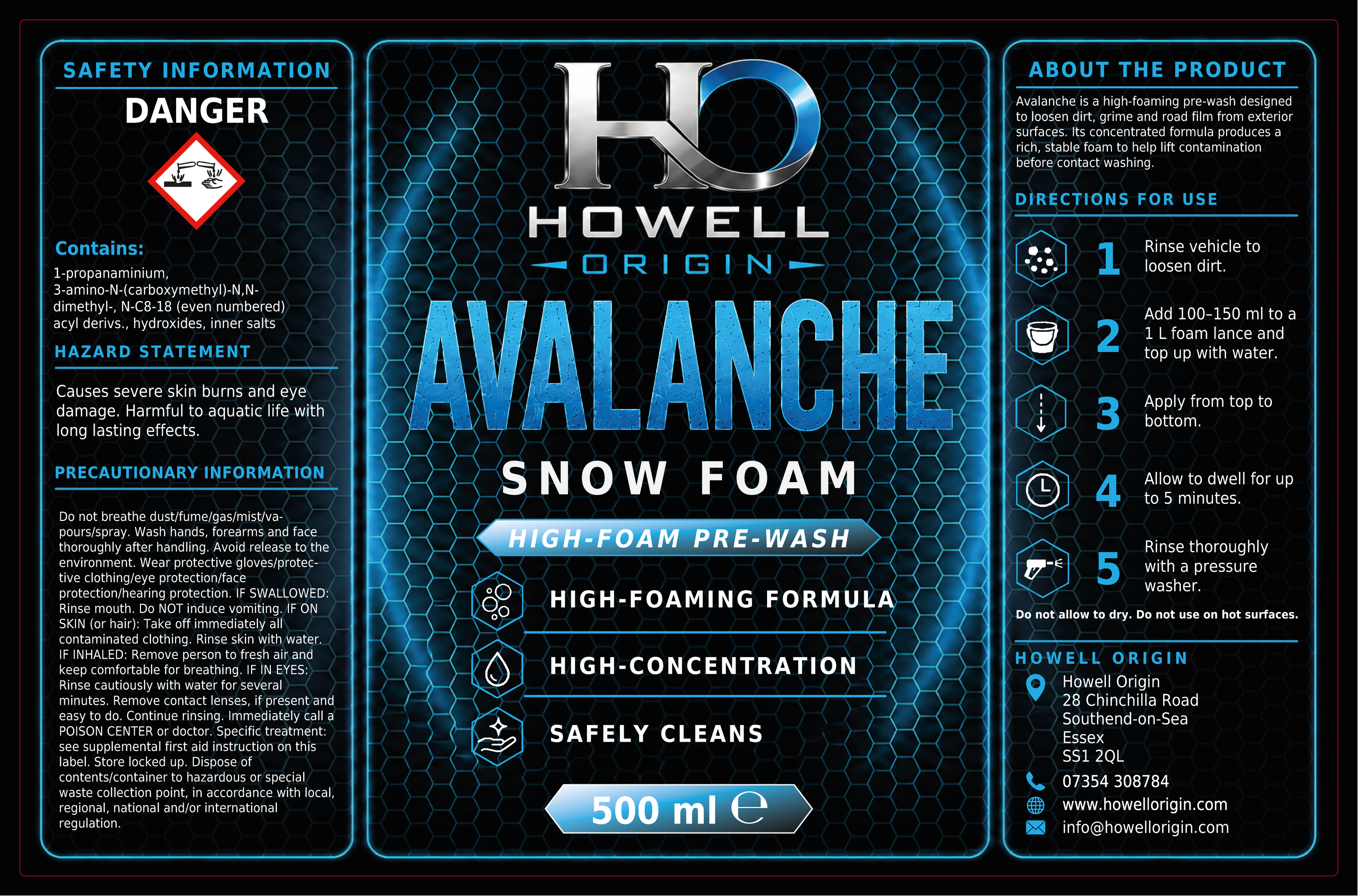 Avalanche Snow Foam 500 ml