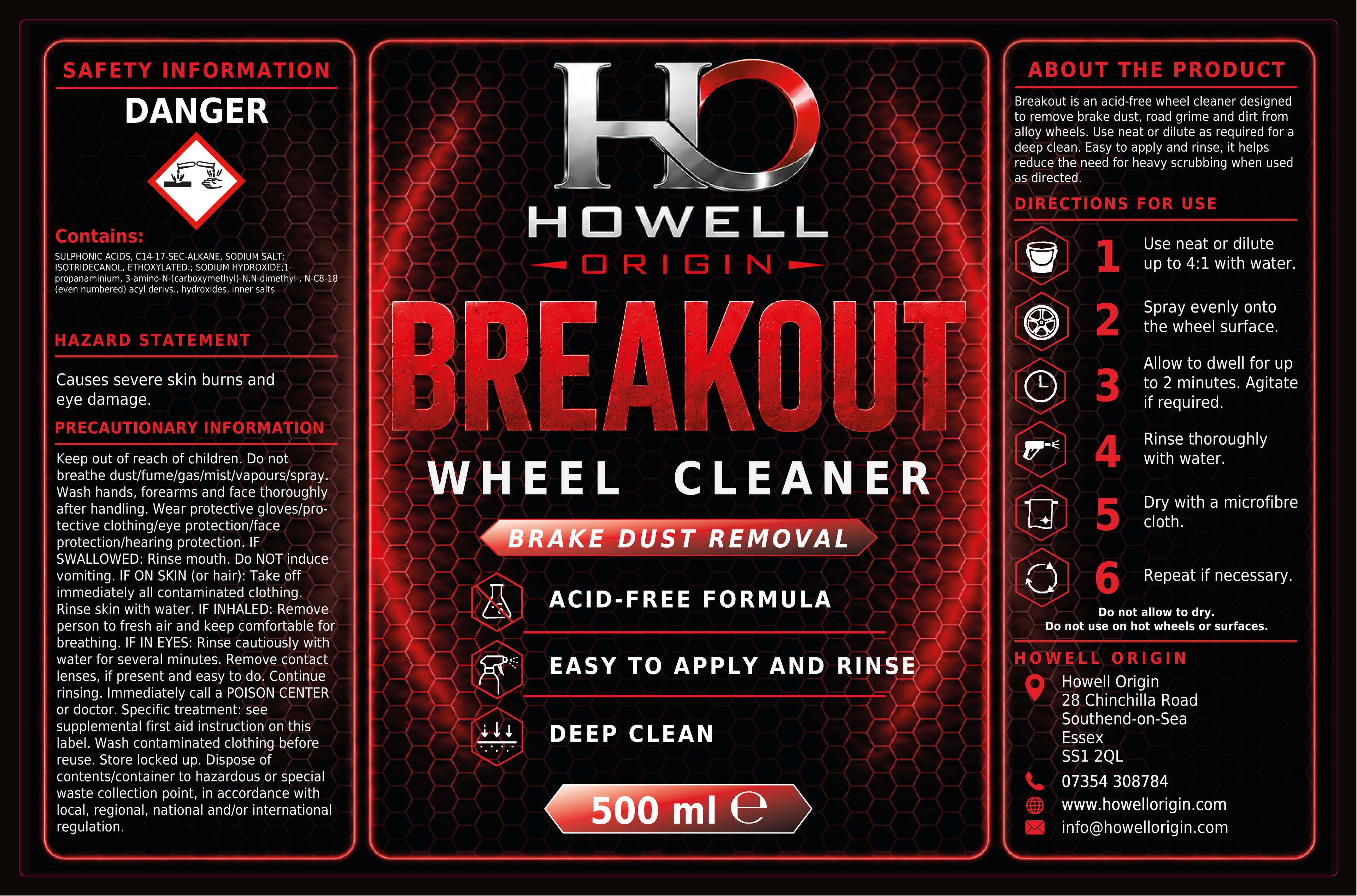 Breakout Wheel Cleaner 500 ml