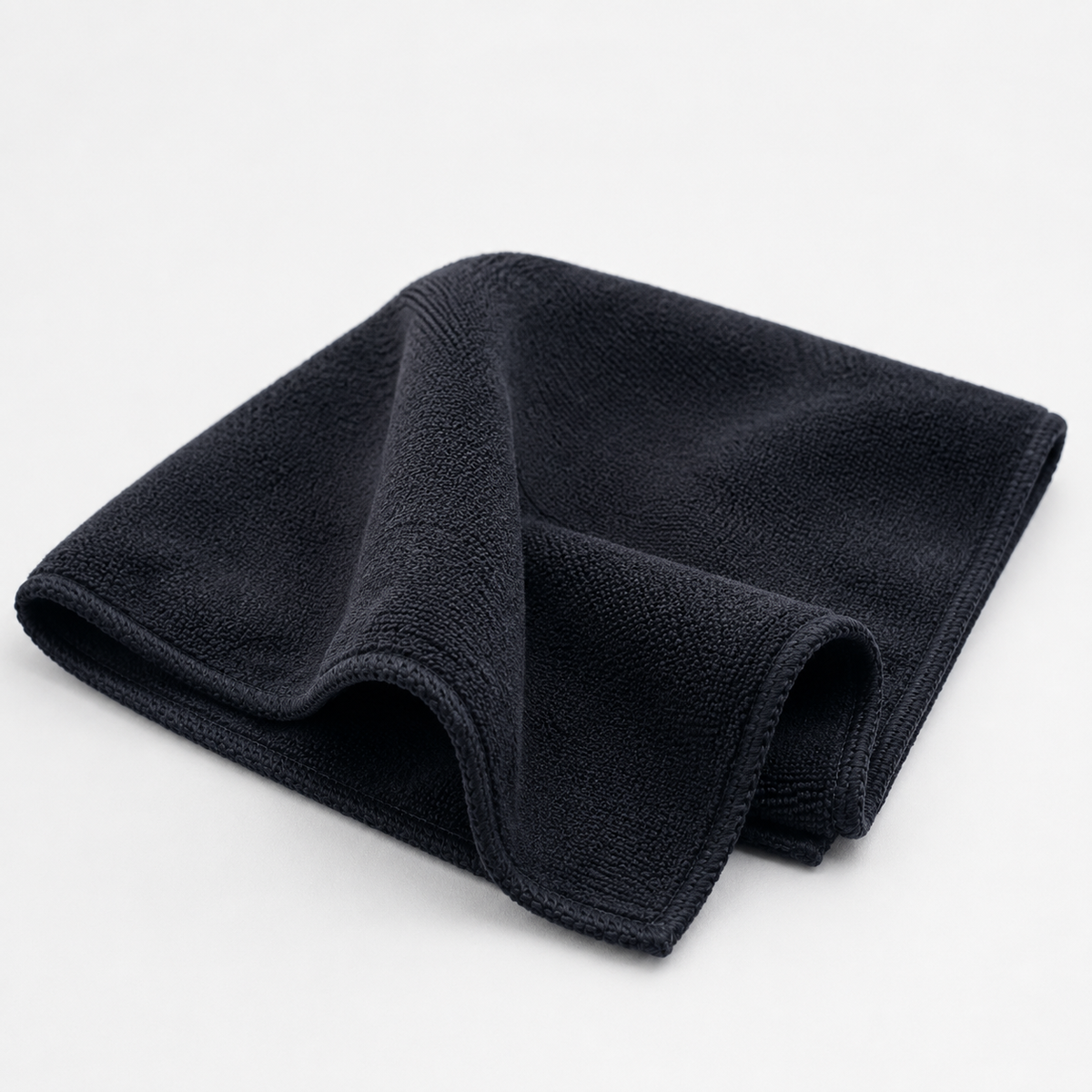 Premium Black Microfibre Cloth 40 x 40 cm