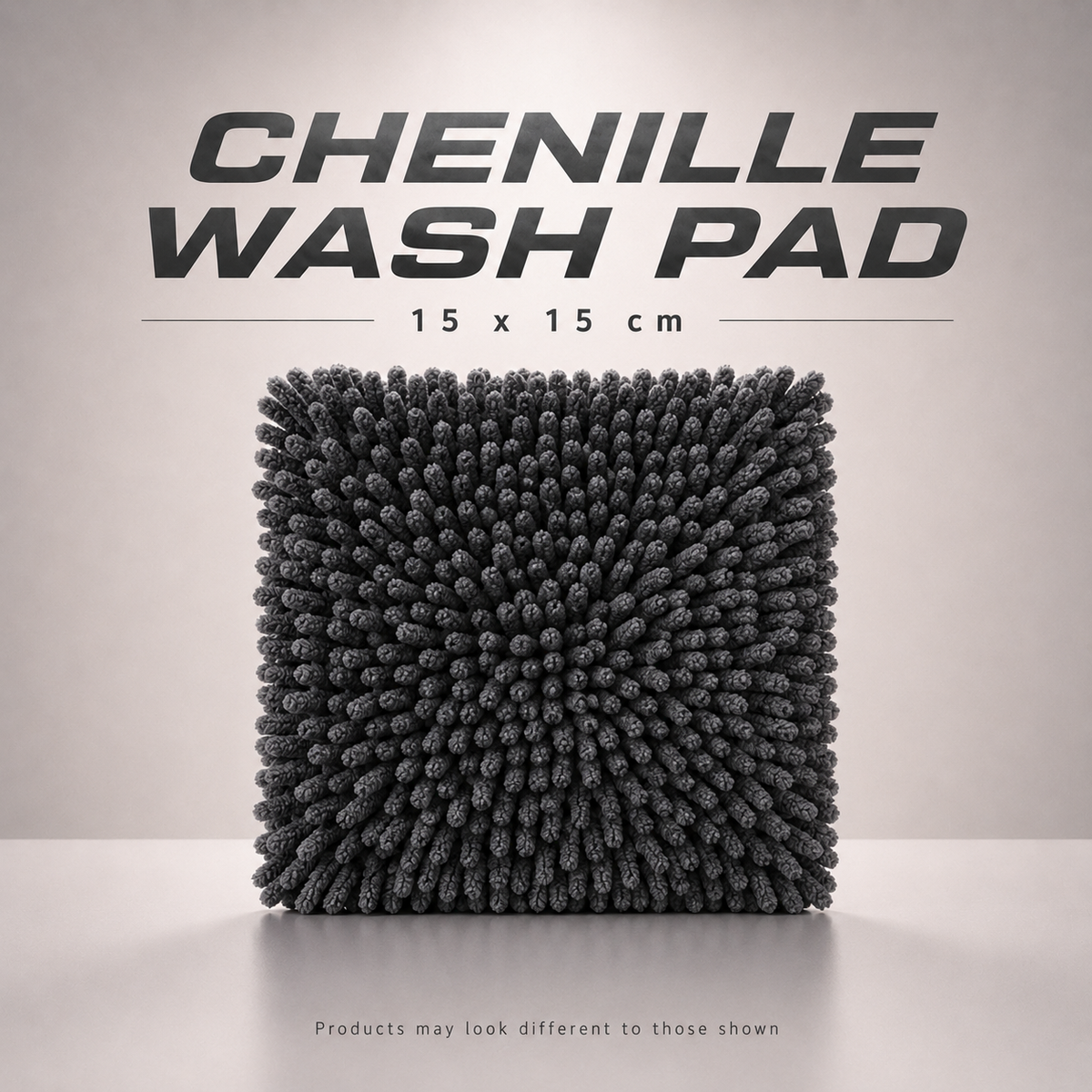Chenille Microfibre Wash Pad 15 x 15 cm