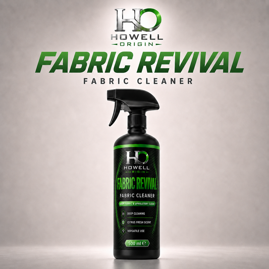 Fabric Revival helps clean car seats, mats and fabric surfaces, lifting everyday marks and interior grime.