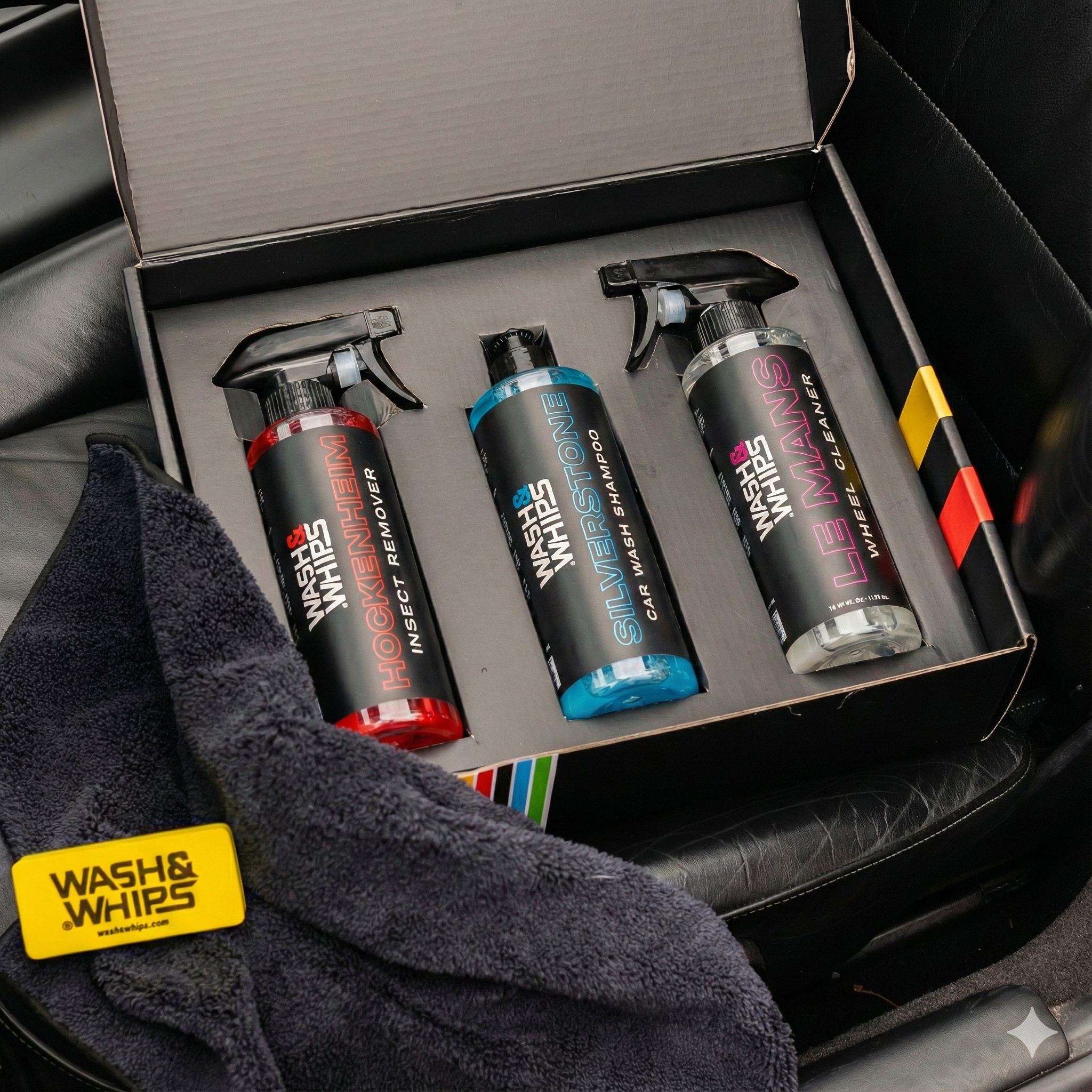 WASH&WHIPS WASH - Exterior Car Wash Kit (Step 1)
